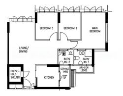 Blk 458 Dew Spring @ Yishun (Yishun), HDB 4 Rooms #626051201